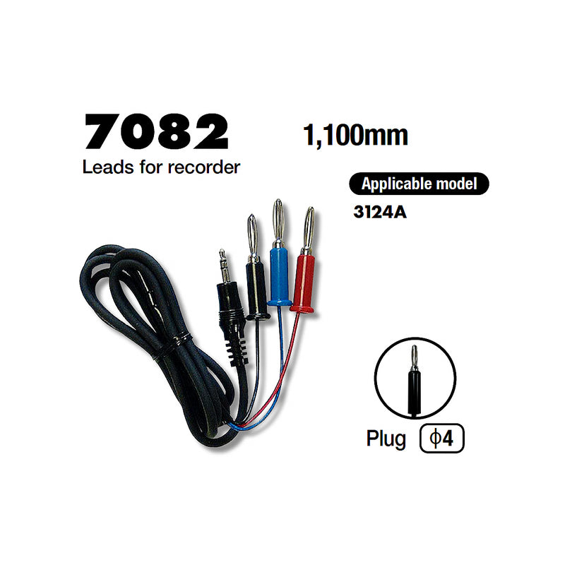 Dây đo cho máy ghi Kyoritsu 7082 dài 1.100mm