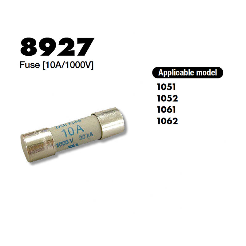 Cầu chì sứ 10A/1000V Kyoritsu 8927