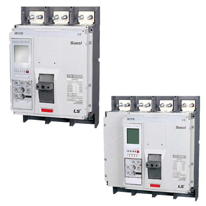 Cầu dao tự động 3P/4P Susol MCCB LS TS Series, tải danh định từ 1000A ~ 1600A, dòng cắt từ 50kA - 150kA