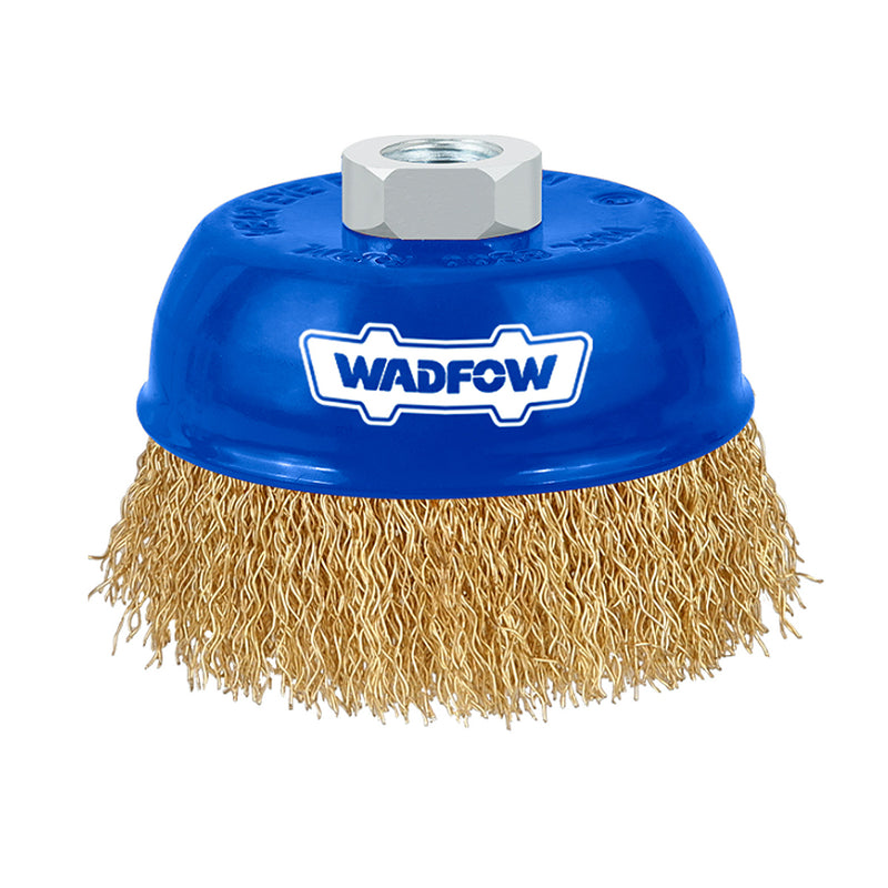 Chén cước sợi kim loại đánh gỉ Wadfow WCE1421 đường kính 75mm, cốt M10 x 1.5