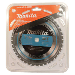 Makita A-93821: Đường kính 185mm | 38 răng