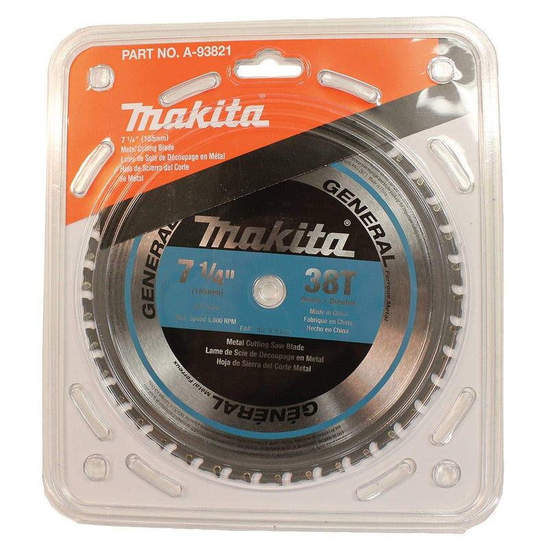 Lưỡi cưa kim loại TCT Makita đường kính 185mm, kiểu răng TCG, lỗ cốt 15.88mm