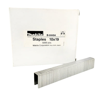 Hộp 5000 đinh ghim U Makita cở đinh 0.6mm (18Ga)  chiều rộng 10mm, chiều dài từ 10mm-25mm dùng cho máy bắn đinh AT1022AZ, DST121