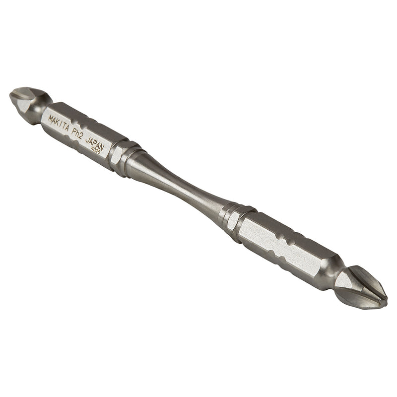Vì 3 mũi vít bake 2 đầu Torsion Makita kích thước từ PH2 - PH3, đuôi lục giác 6.35mm (1/4 inch)