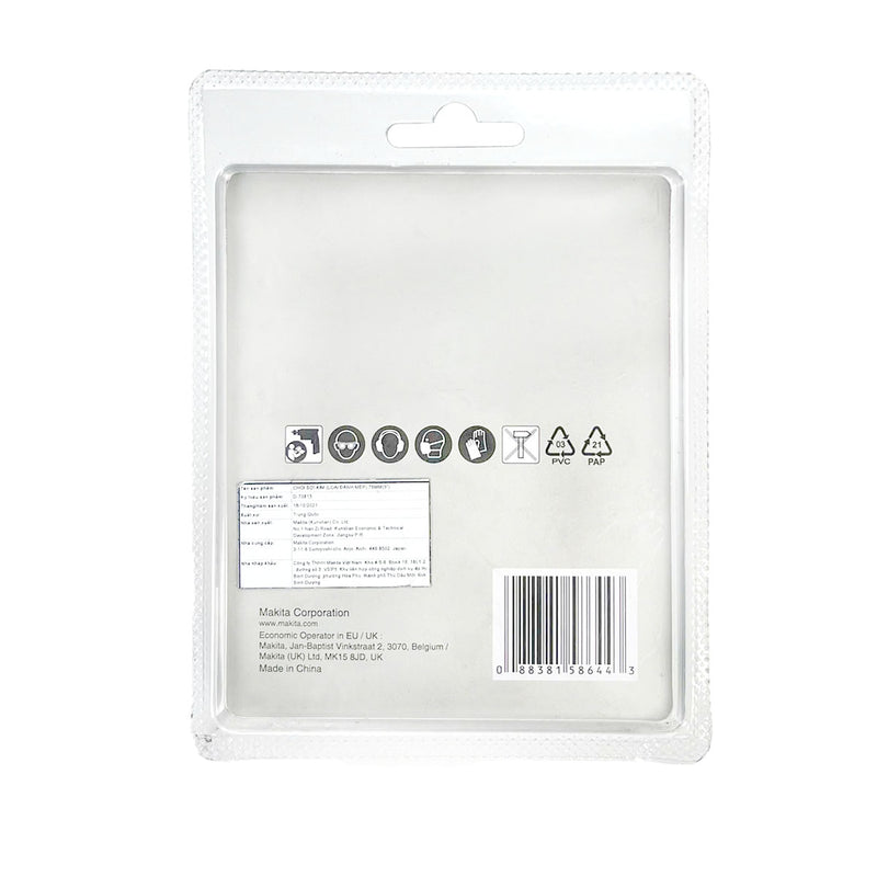 Bánh cước kim loại sợi thép xoắn Makita đường kính từ 75mm-100mm, trục cốt 6mm dùng cho máy khoan ( Cấp 2 sao )