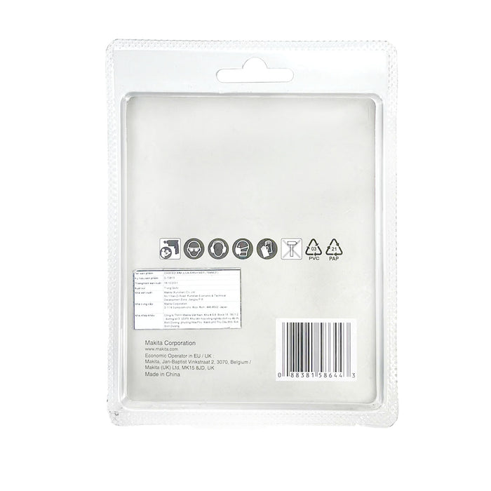 Bánh cước kim loại sợi thép xoắn Makita đường kính từ 75mm-100mm, trục cốt 6mm dùng cho máy khoan ( Cấp 2 sao )