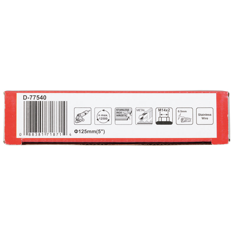 Bánh cước sợi Inox xoắn Makita đường kính từ 100mm - 125mm