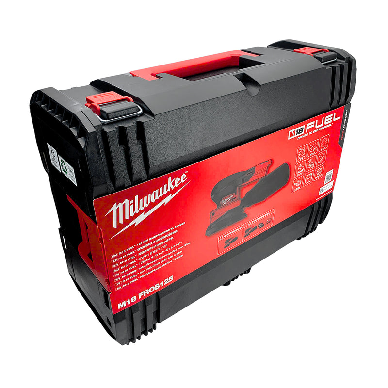 Máy chà nhám quỹ đạo tròn Milwaukee M18 FROS125 dùng Pin 18V, đường kính đế 125mm