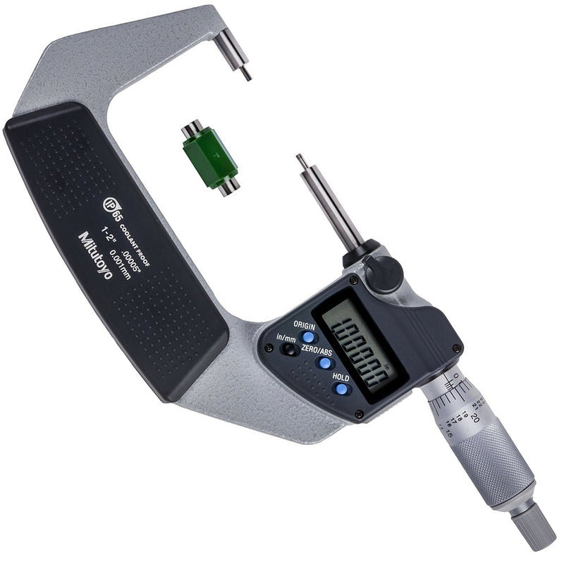 Panme điện tử Mitutoyo Series 331- Spline Micrometers, Đo rãnh then