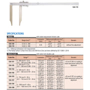 Thước kẹp cơ Mitutoyo Vernier Caliper Series 534, loại hàm dài sâu