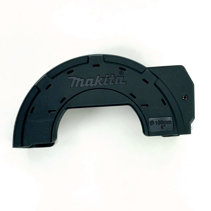 Chụp bảo vệ lưỡi Makita 191V54-1 cho máy mài góc 100mm công nghệ X-Lock, khi dùng với đá cắt kim loại
