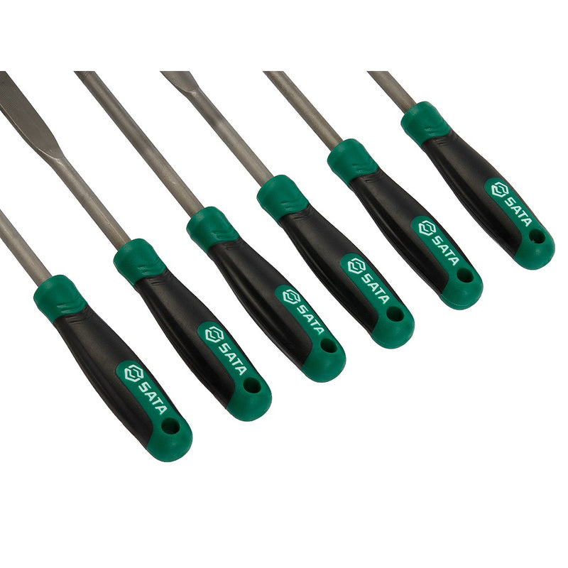Bộ dũa kim loại 6 chi tiết SATA 03701 kích thước 3mm x 140mm