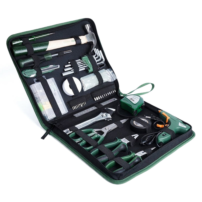 Bộ dụng cụ sửa chữa gia đình cơ bản 118 chi tiết SATA 05136