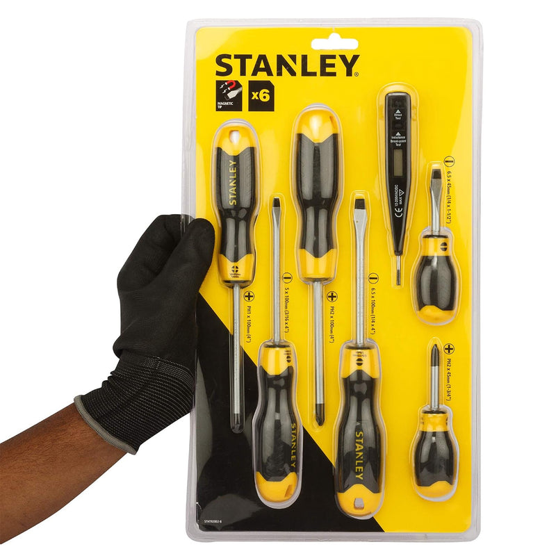 Bộ tua vít kèm bút thử điện 6 chi tiết Stanley STHT92002-8