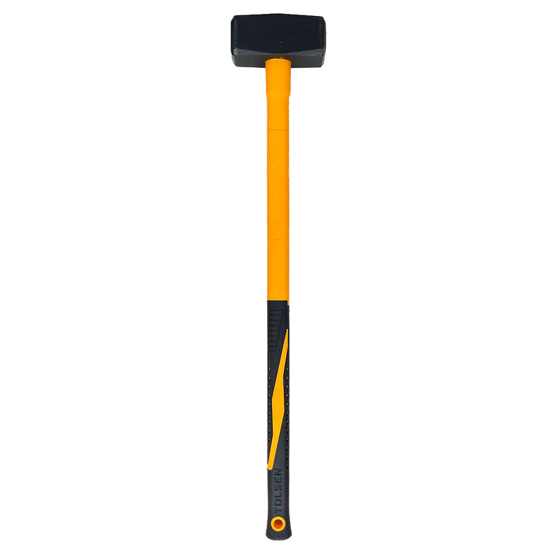 Búa tạ cán nhựa dài 5kg x 880mm, đầu búa thép mạ đen TOLSEN 25016 (thiết kế theo chuẩn Công thái học)