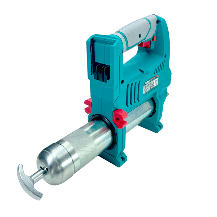 Máy bơm mỡ dùng Pin lithium 20V TOTAL TGGLI2010, dung tích 16 oz, áp suất 10.000 PSI (Chưa bao gồm Pin và sạc)
