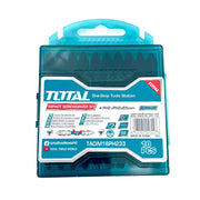 Bộ 10 mũi bắt vít hai đầu (có nam châm hít) PH2 65mm TOTAL TACIM16PH233