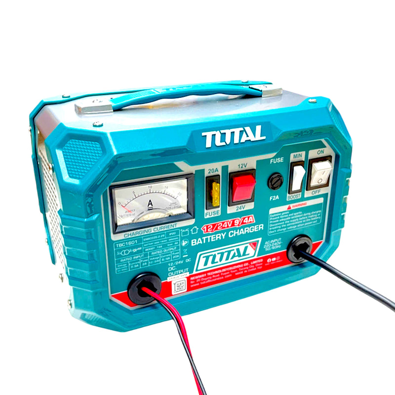 Máy sạc bình 12A TOTAL TBC1601