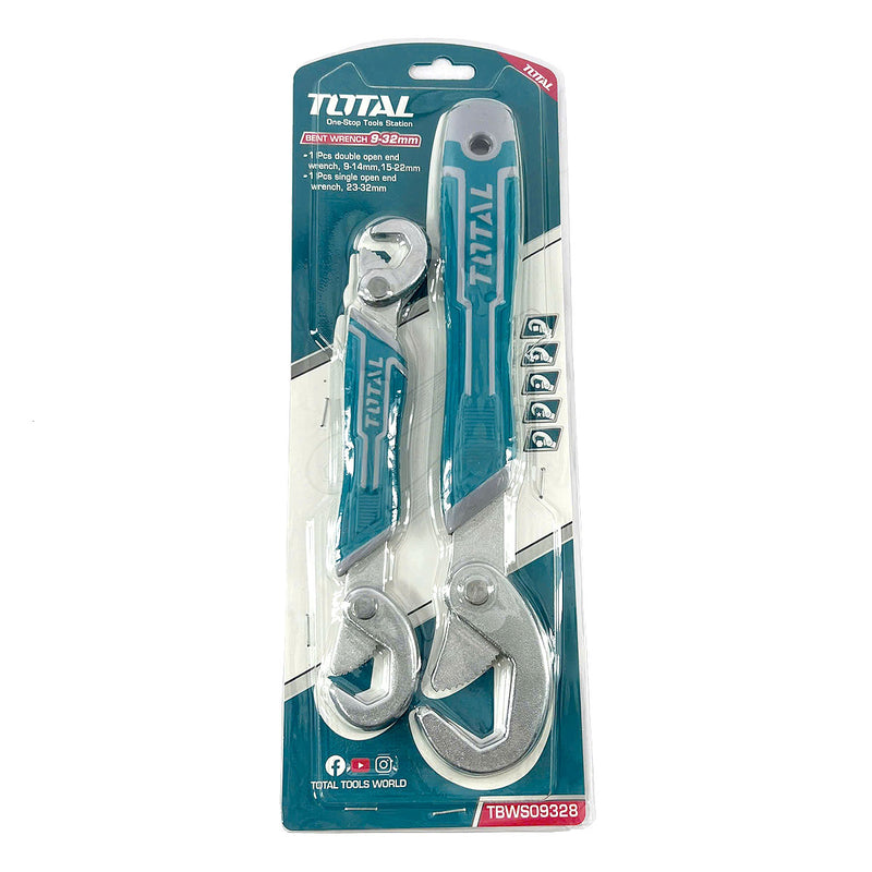 Bộ 2 mỏ lết đa năng TOTAL TBWS09328