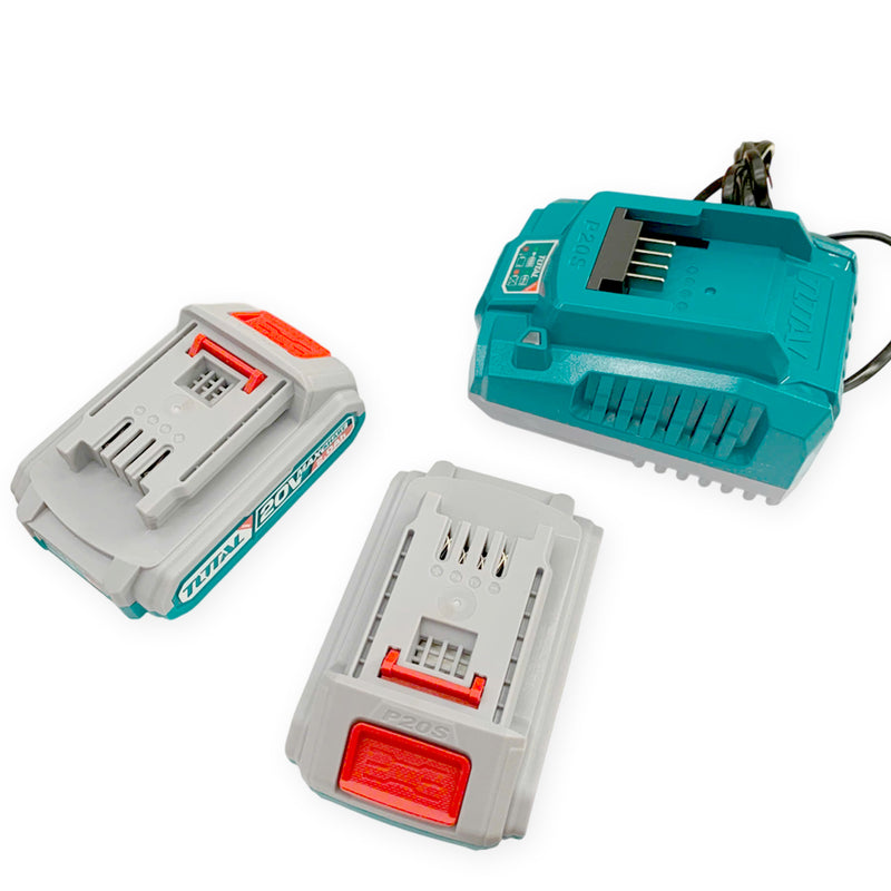 Bộ 1 sạc và 2 Pin Lithium-Ion 20V Total TFBCPK1222