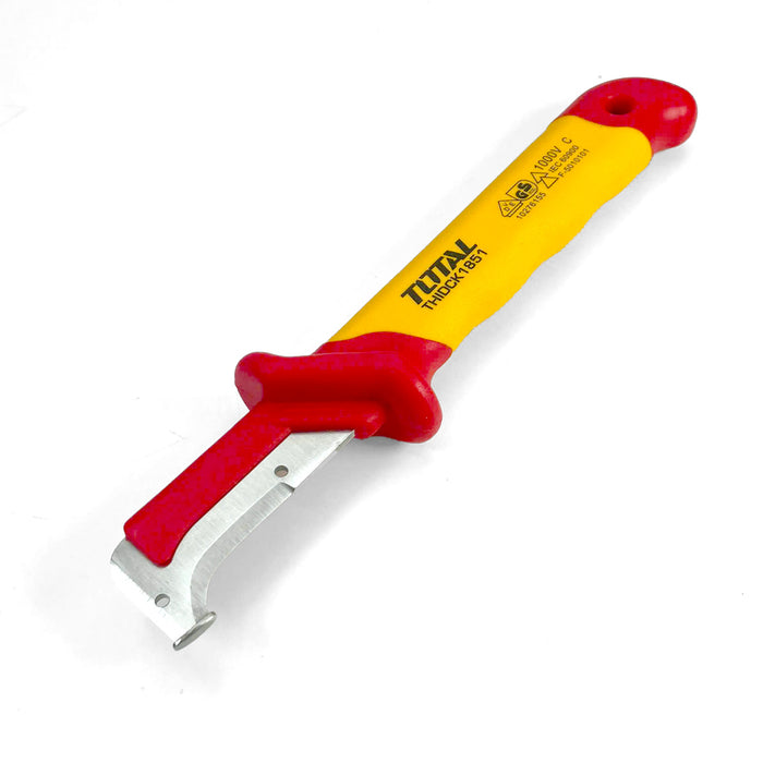 Dụng cụ tước dây điện cách điện lưỡi cong TOTAL THIDCK1851
