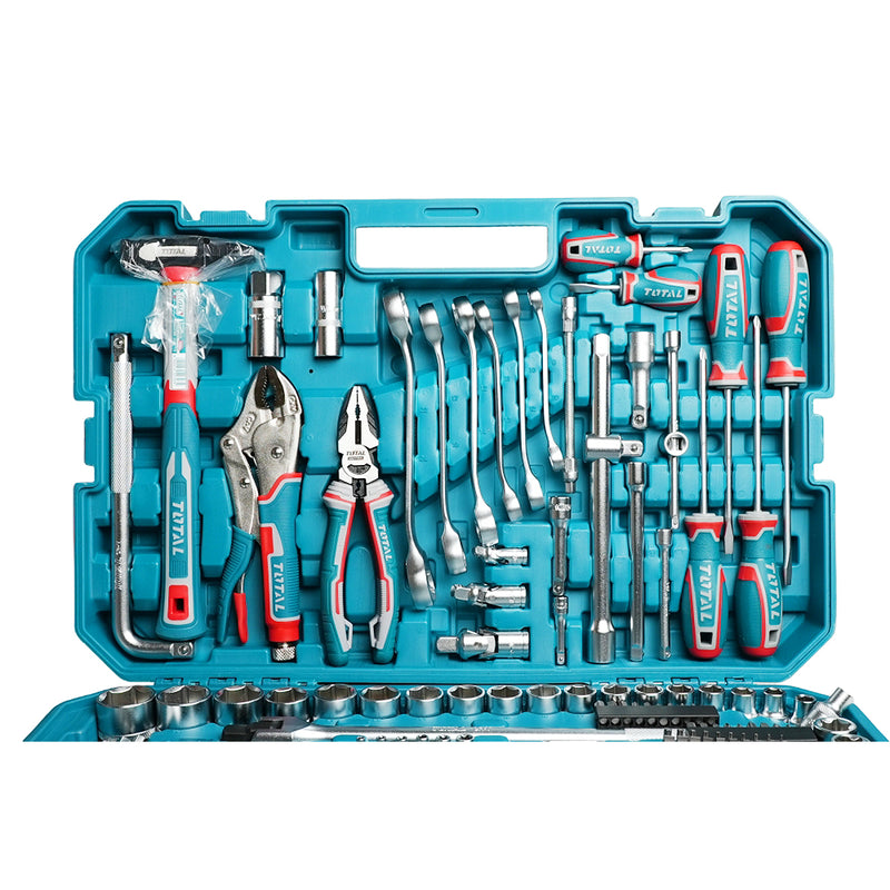 Bộ dụng cụ kết hợp 165 chi tiết Total THKTHP61657
