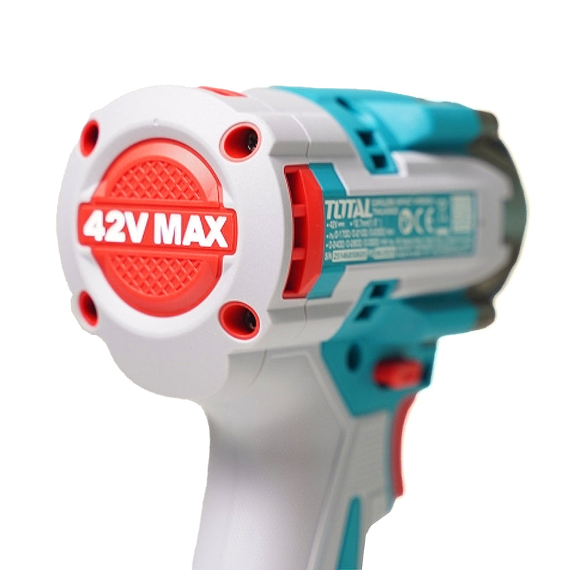 Máy siết bu lông Total TIWLI42602 dùng Pin 42V, cốt 1/2 inch
