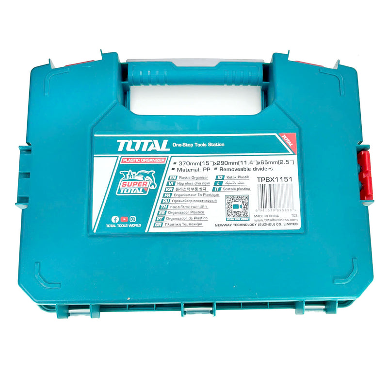 Hộp nhựa đựng linh kiện TOTAL kích thước 12 inch - 15 inch