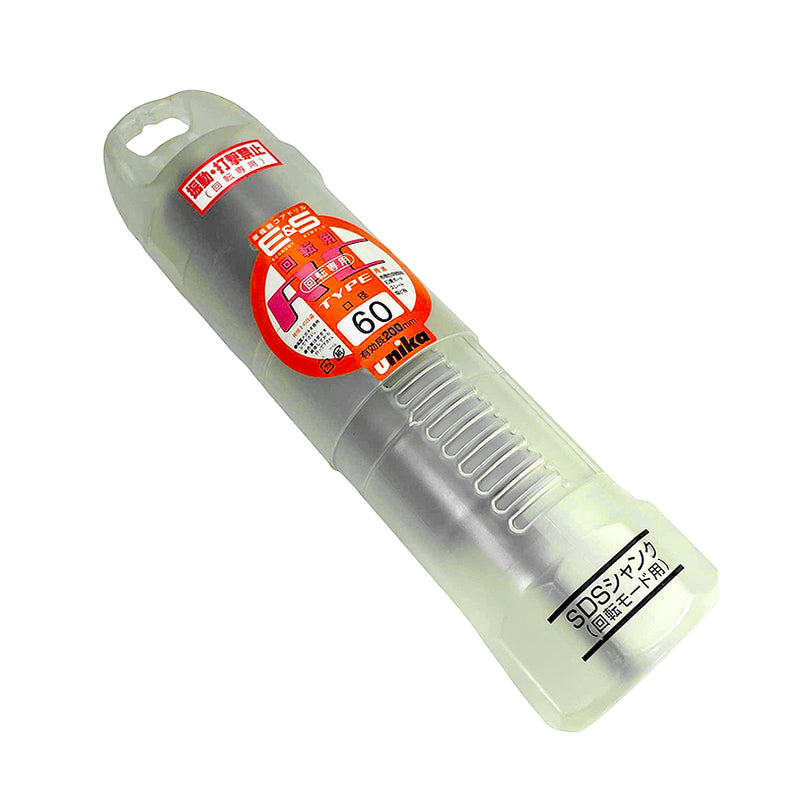Mũi khoan rút lõi tường gạch UNIKA E&S RC Type Duôi gài SDS 22.0mm - 220mm