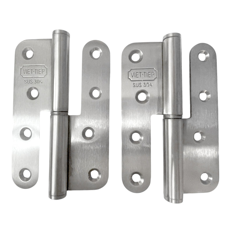 Bản lề cối Inox 304 Việt tiệp, 100mm - 120mm