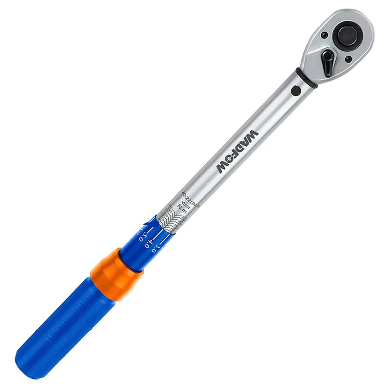 Cần siết lực Wadfow WWQ1D14 cốt 1/4 inch, dải lực từ 5Nm - 25Nm