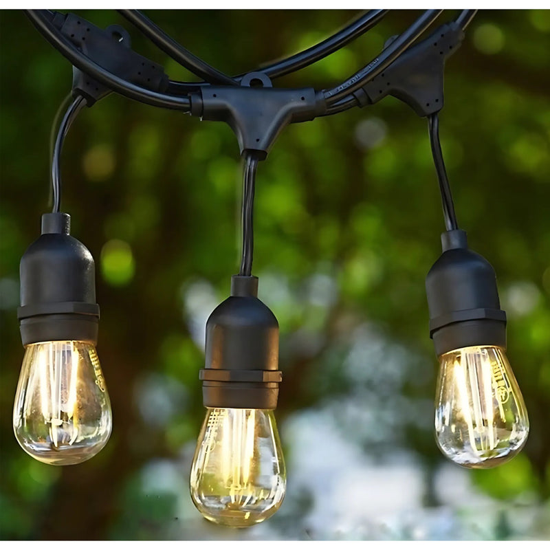 Dây đèn 7.5m 20 bóng thả SOPOKA đuôi đèn E27, công xuất 1000W