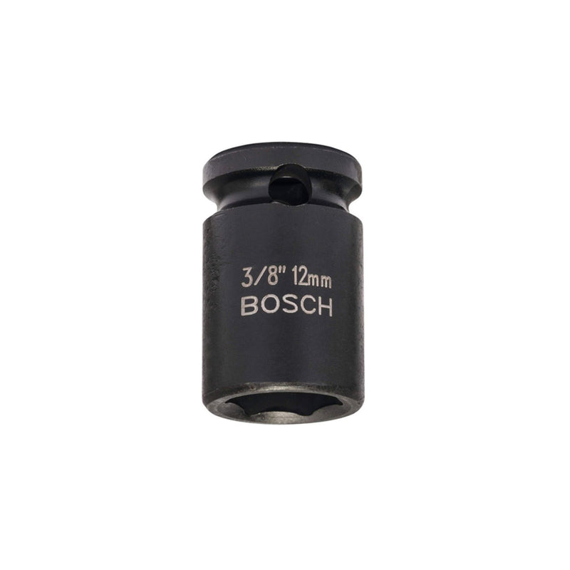 Đầu tuýp Bosch cốt 3/8 inch, đầu 7mm - 19mm, dài 34mm, chất liệu Cr-V