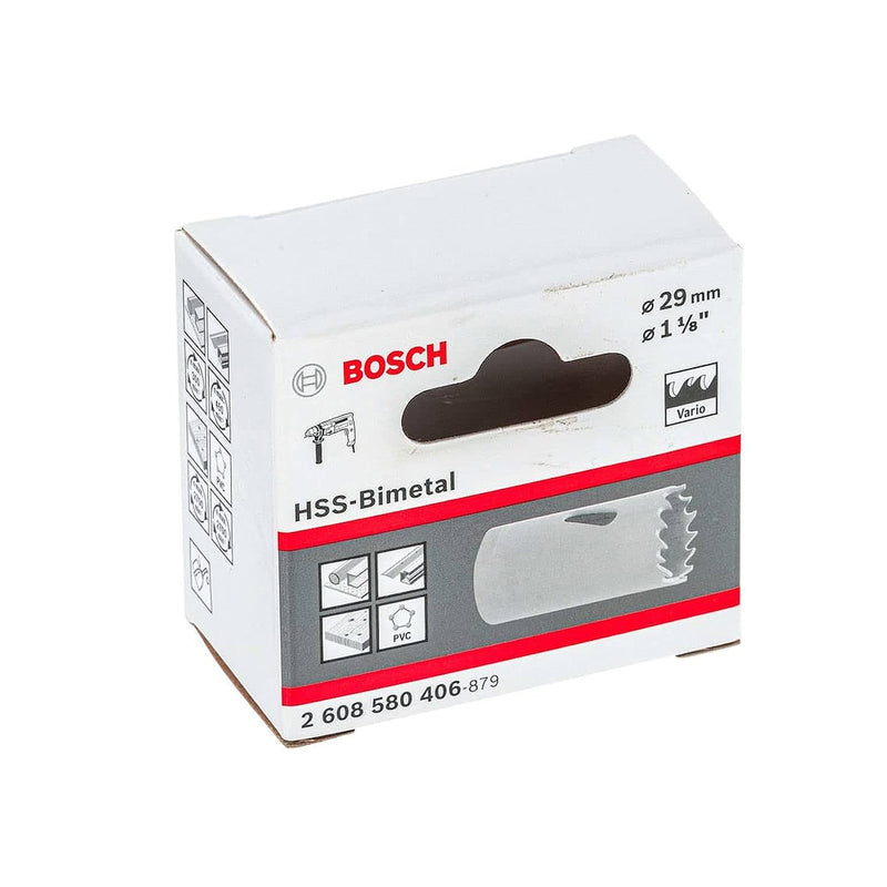 Mũi khoét lỗ Bosch dùng cho kim loại, đường kính từ 14mm - 30mm, dài 44mm, vật liệu thép HSS