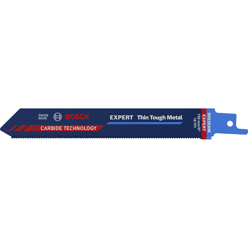 Vỉ 5 lưỡi cưa kiếm Bosch S1111K dùng cho gỗ, vật liệu HSS, chiều dài 225m, dày 1.25mm, mã số 2608650678