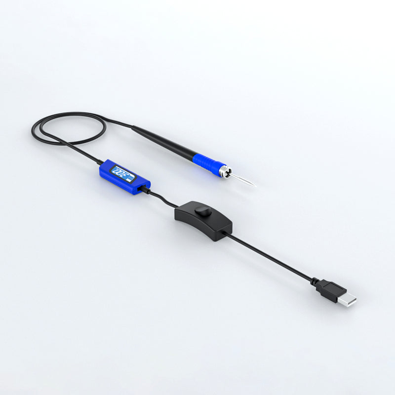 Mỏ hàn dùng nguồn USB Kỹ Thuật Số ATTEN GT-2010+, công suất 10W, Max 450°C