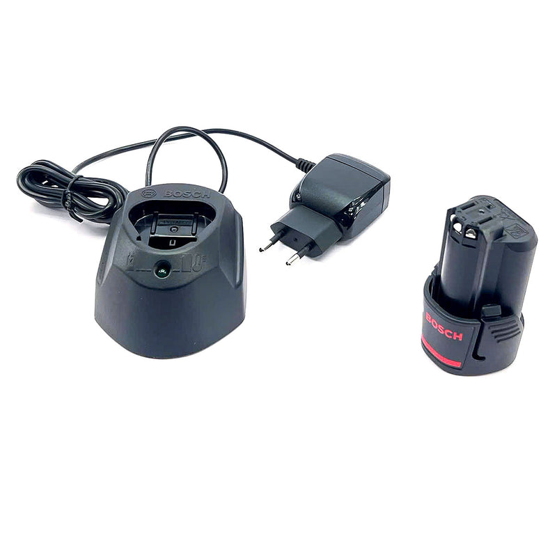 Máy khoan gỗ thép Bosch GSR 120-LI Gen II dùng Pin 12V, đầu kẹp 10mm