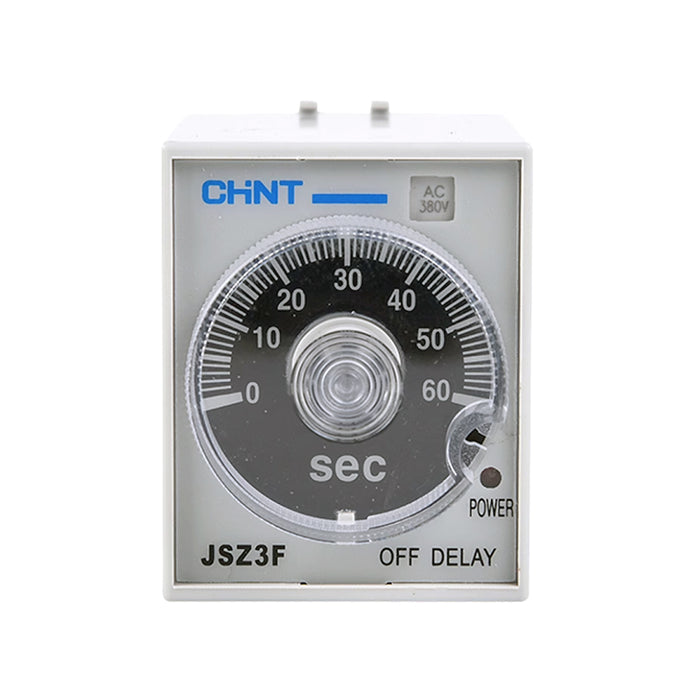 Timer hẹn giờ Chint JSZ3F loại OFF DELAY. Tiêu chuẩn quốc tế
