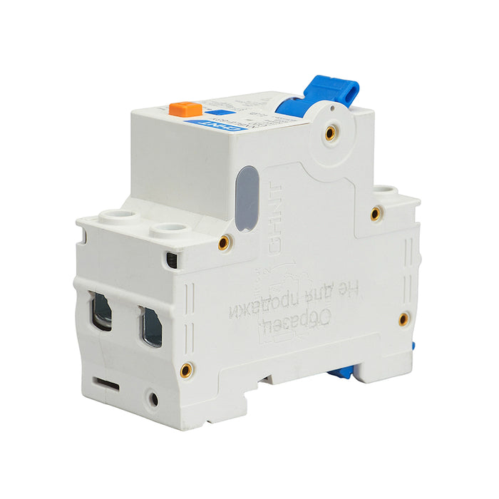 Cầu dao chống giật 1P+N kết hợp với bảo vệ quá tải, ngắn mạch Chint NXBLE-63Y, tải định mức từ 6A ~ 63A, dòng cắt 4.5kA, dòng rò từ 10mA ~ 30mA 