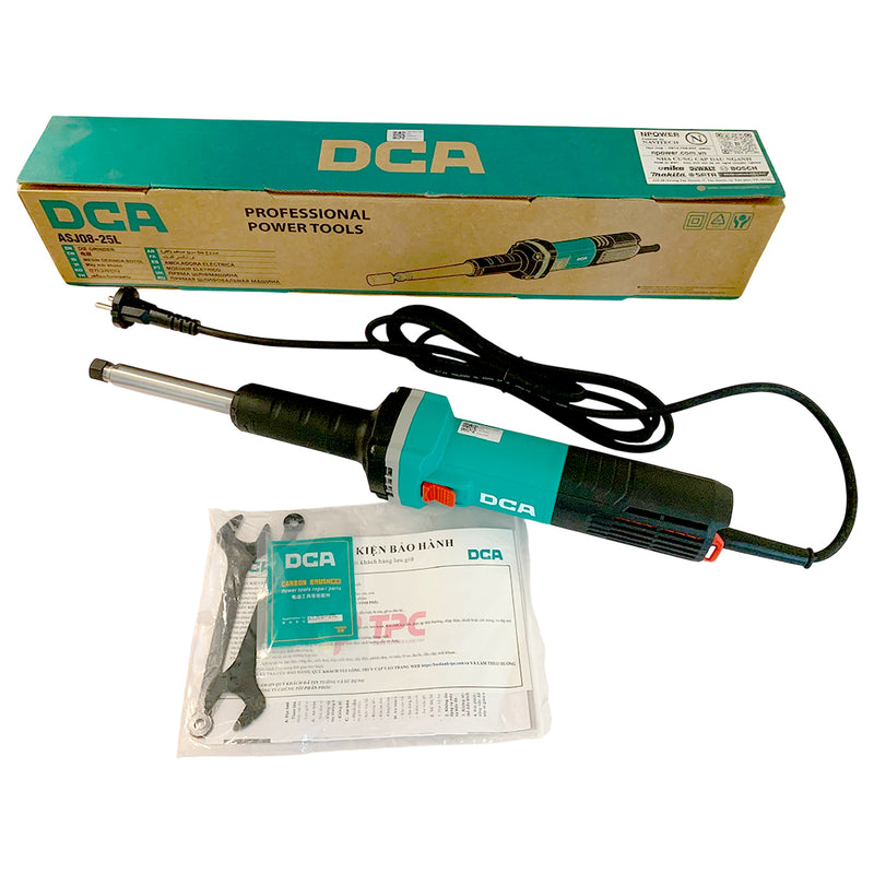 Máy mài khuôn thân dài DCA ASJ08-25L công suất 710W, đường kính đá mài 250mm