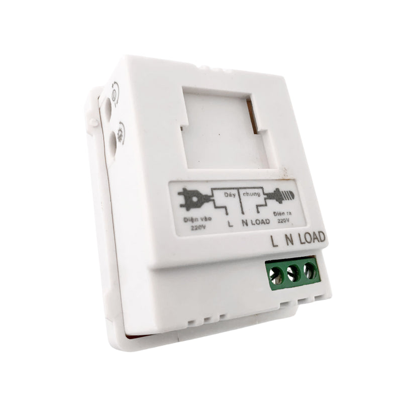 Công tắc cảm ứng hồng ngoại gắn tường Decom DC-168 có thể xoay