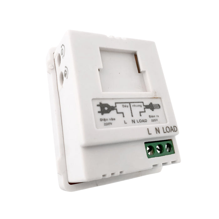 Công tắc cảm ứng hồng ngoại gắn tường Decom DC-168 có thể xoay