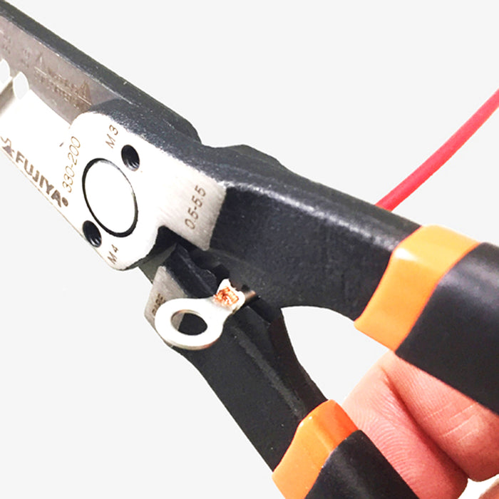 Kìm nhọn đa năng mũi thẳng Fujiya 330-200, kích thước 215mm. Tiêu chuẩn RoHS