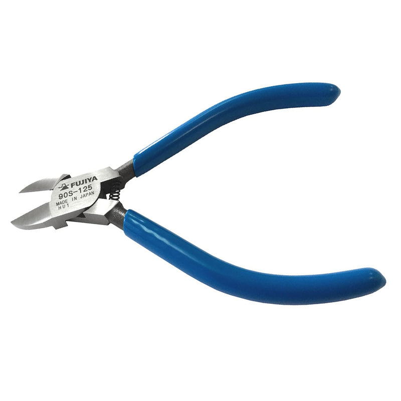 Kìm cắt nhựa, có lò xo trợ lực, lưỡi cong nhẹ Fujiya 90S Series kích thước từ 110mm - 150mm