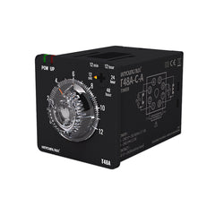 Maximum time : 1 giây / 1 phút / 1 giờ / 10 giây / 10 phút / 1 tiếp điểm tức thì (instantaneous) SPDT (1c)  + 1 tiếp điểm giới hạn thời gian (time-limit) SPDT (1c)
