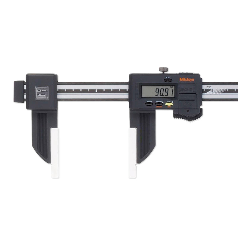 Thước kẹp điện tử Mitutoyo Series 552 Absolute Coolant Carbon Fiber, hàm kẹp gốm