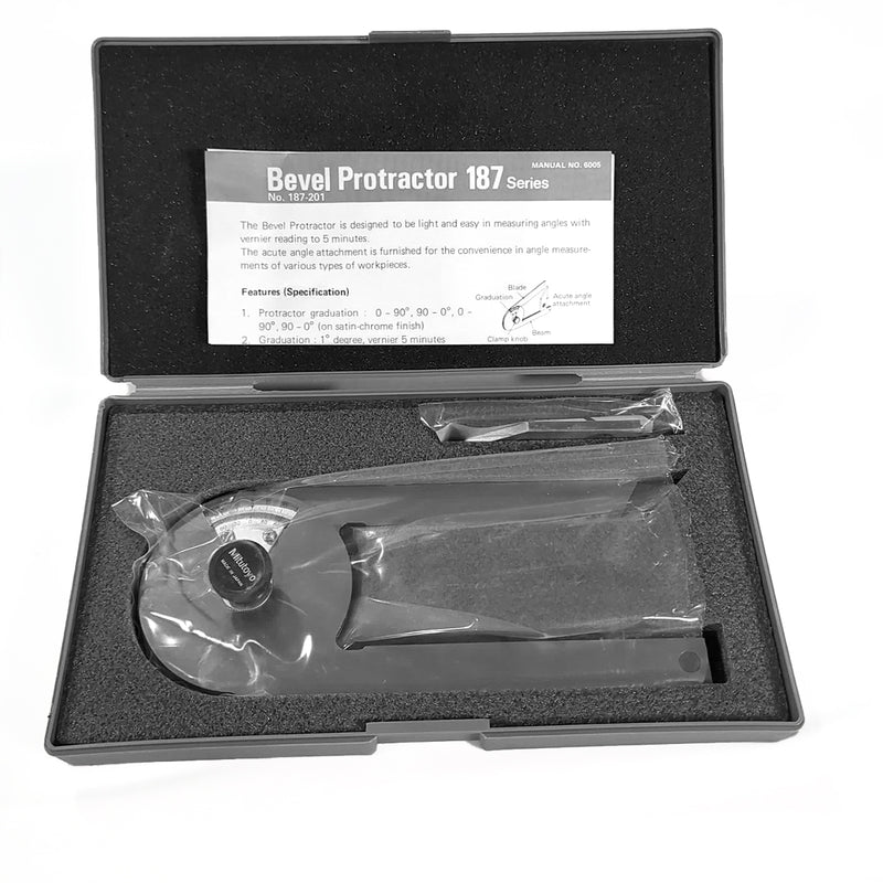 Thước đo góc Mitutoyo Bevel Protractor Series 187