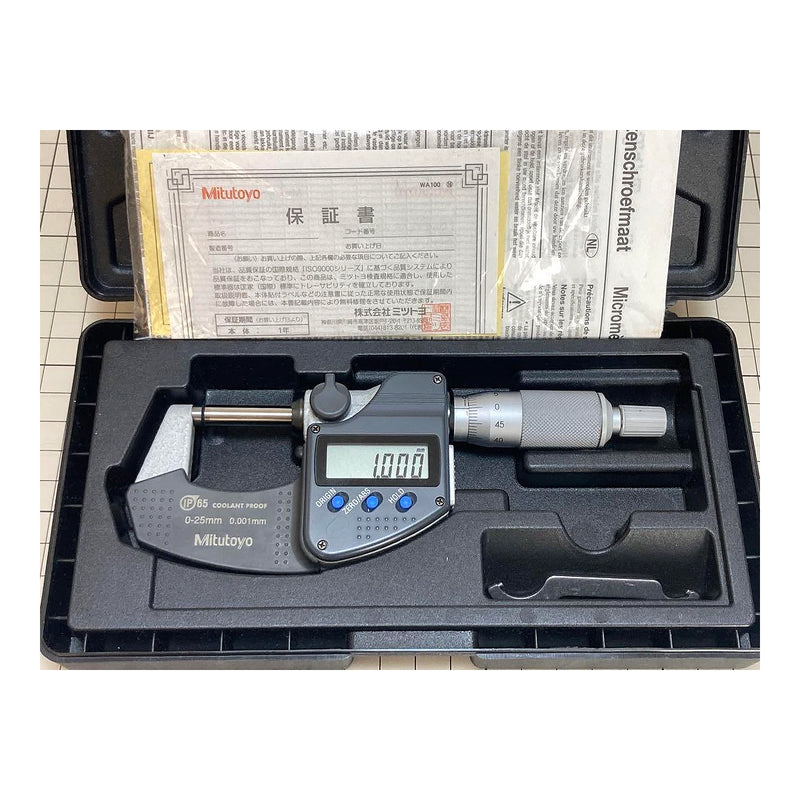 Panme điện tử đo ngoài Mitutoyo Series 293 - Coolant Proof, hệ Metric