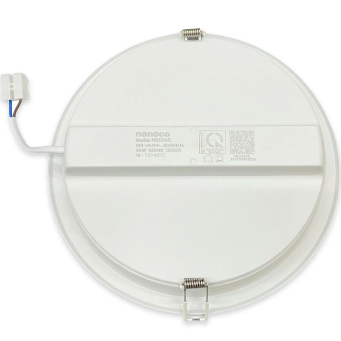 Đèn Led âm trần Nanoco NED Series, công suất từ 7W - 24W