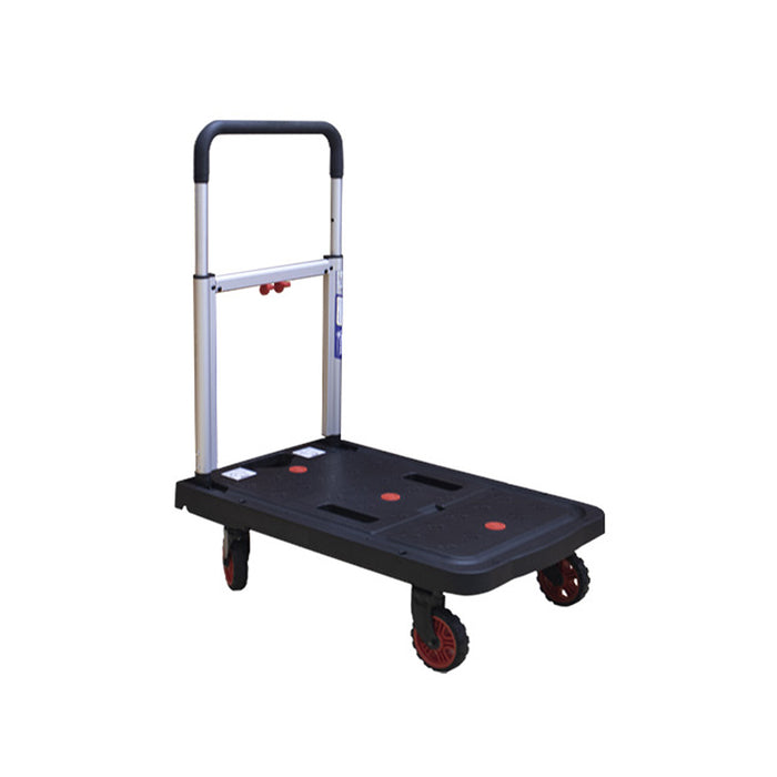 Xe đẩy hàng Nikawa FWS-100F, tải trọng 100kg, kích thước mặt sàn 680mm x 410mm, tay cầm có thể điều chỉnh